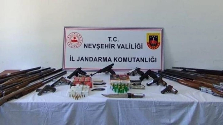 Nevşehir'de maganda operasyonu: 9 gözaltı