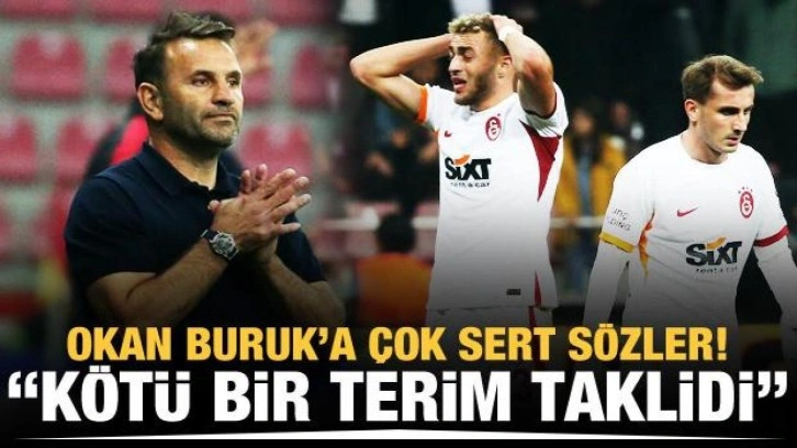 Okan Buruk'a çok sert sözler! 