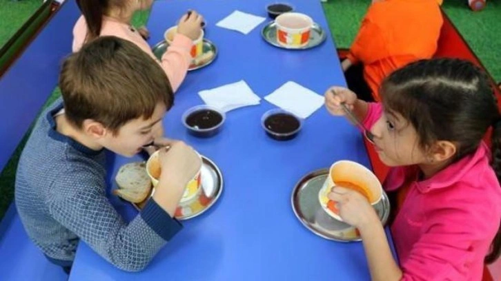 Okul öncesi eğitimde 6 Şubat'tan itibaren ücretsiz yemek verilecek