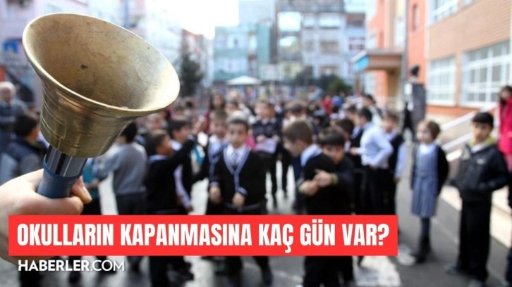 Okulların kapanmasına kaç gün var SAYAÇ (13 Ekim) Okullar ne zaman, hangi tarihte kapanacak?