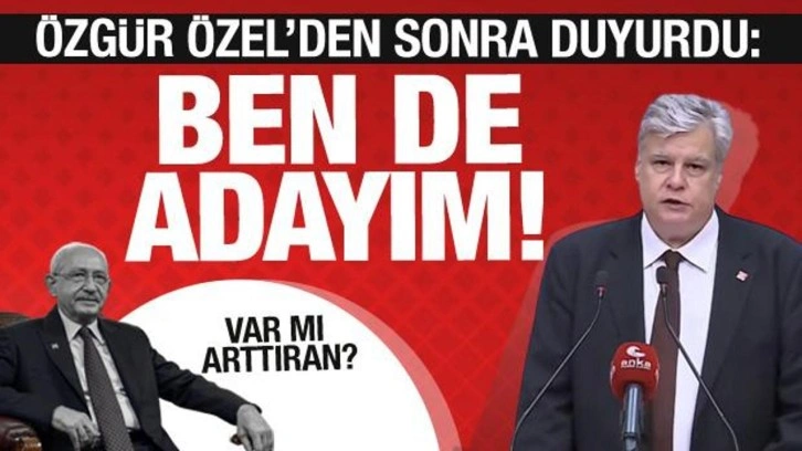 Prof.Dr. Öymen CHP Genel Merkezi'nde Basın Toplantısı Düzenliyor ve Genel Başkanlık Adaylığını Resmi Olarak Duyurdu