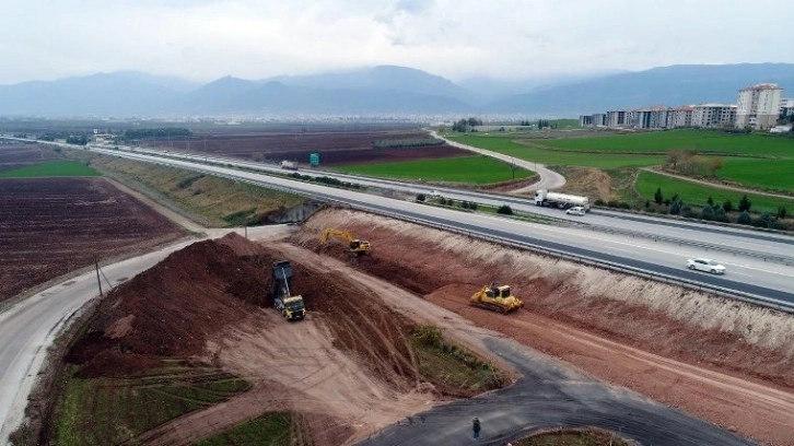 Osmaniye’de ikinci otoban bağlantı yolu işlemi tamamlandı