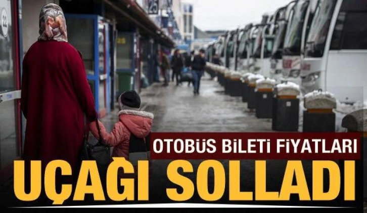 Otobüs bileti fiyatları uçak biletlerini solladı