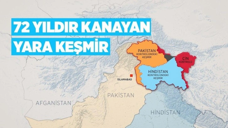 Pakistan'dan Hindistan'ın Cammu Keşmir kararına tepki