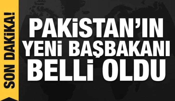 Pakistan'ın yeni başbakanı belli oldu