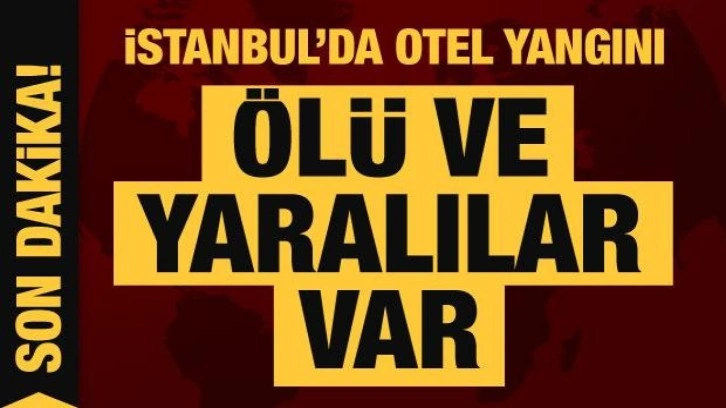 Pendik'te 7 katlı otelde yangın! Ölü ve yaralılar var