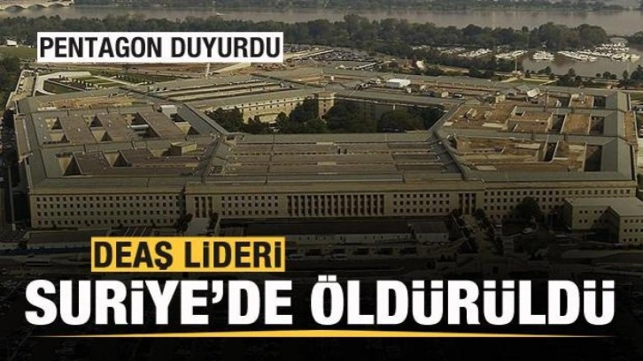 Pentagon duyurdu: Terör örgütü liderlerinden Mahir El Agal öldürüldü