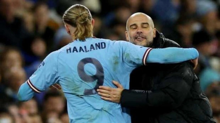 Pep Guardiola'dan yeni Haaland yorumu!