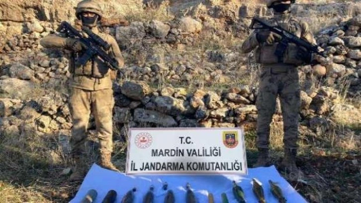 PKK'ya ait ağır silah mühimmatı ele geçirildi