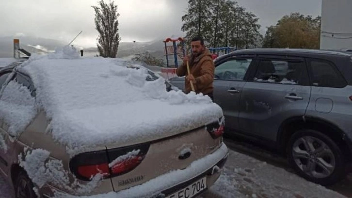 Posof'a mevsimin ilk karı düştü