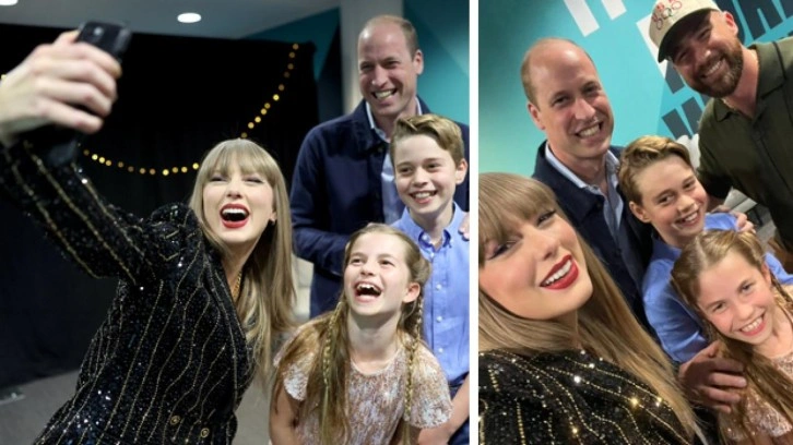 Prens William'la Taylor Swift'ten doğum günü selfie'si