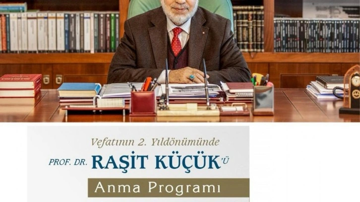 Prof. Dr. Raşit Küçük için Üsküdar'da anma programı