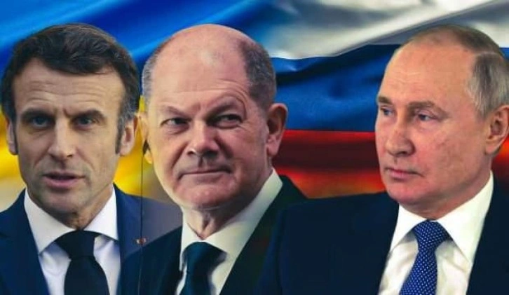 Putin, Macron ve Scholz ile Ukrayna'daki durumu görüştü