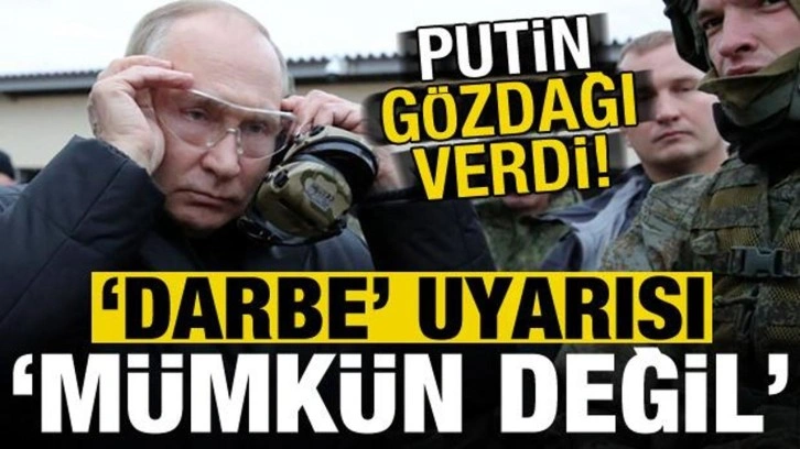 Putin'den gözdağı: Büyük darbe alırlar, bu mümkün değil!