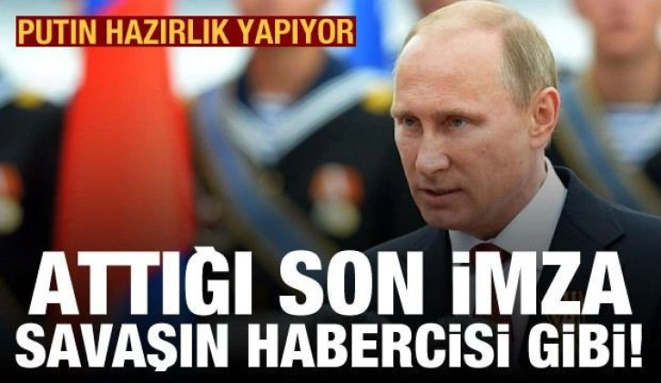 Putin'den yedek askerlerin eğitime alınması kararı