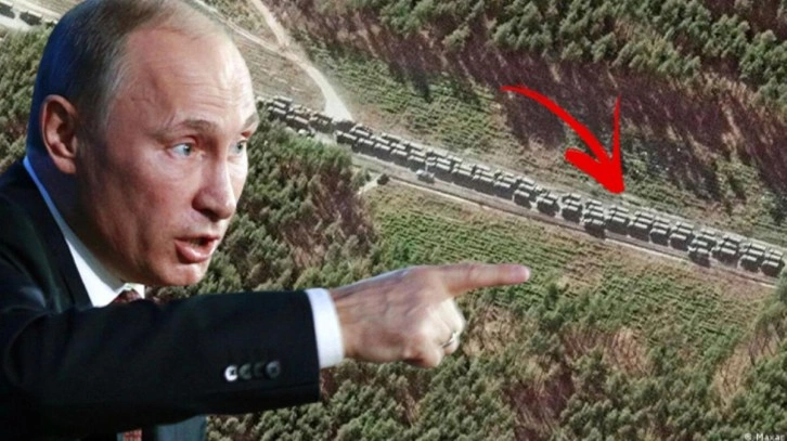 Putin'in 64 km'lik yıkım ordusu ilerliyor, başkent Kiev barikatlarla mücadeleye hazır