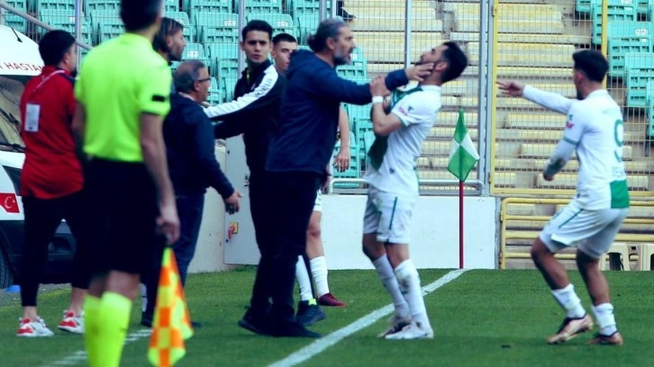 Rakip takım hocasıyla gerginlik yaşamıştı! 