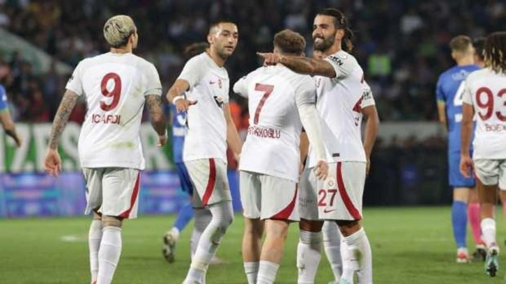 Rize'de tek gollü galibiyet! Galatasaray zirve yarışında hata yapmadı