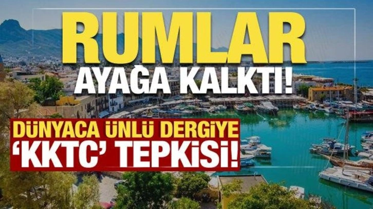 Rumlar ayağa kalktı! Forbes'e 'KKTC' tepkisi