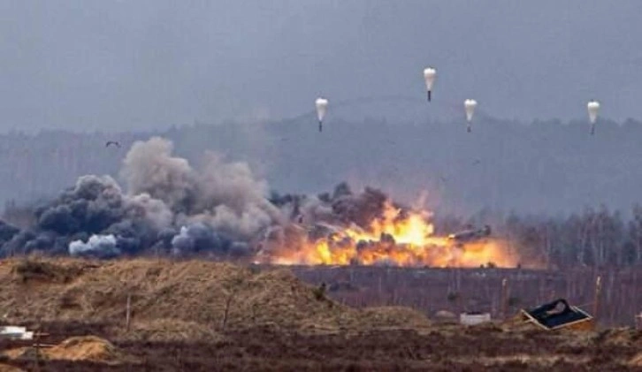 Ruslar, Ukrayna'da Zaporijya Nükleer Santrali yakınındaki kasabaya girdi