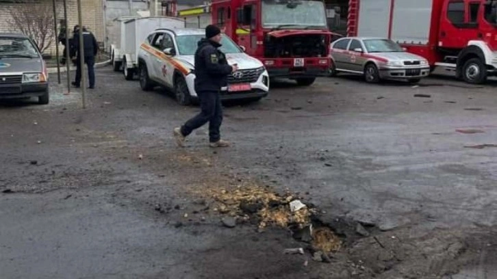 Rusya ateşkes öncesi itfaiye istasyonunu vurdu