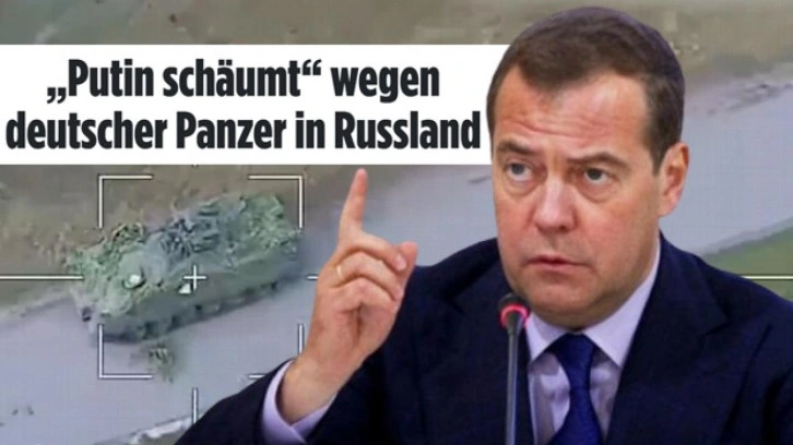 Rusya'dan "Alman tankları Rus topraklarında" haberine tepki