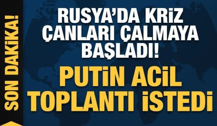 Rusya'da ekonomik kriz çanları çaldı: Putin'den acil toplantı istedi