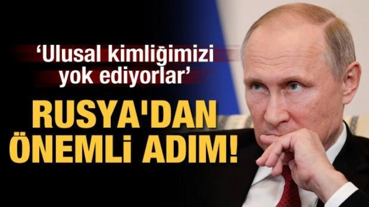 Rusya'dan önemli adım! Putin 