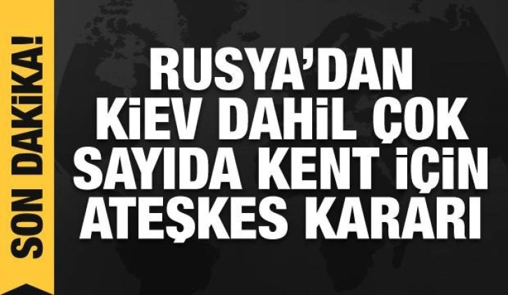 Rusya'nın Ukrayna işgali 12. gününde: Rusya'dan Kiev dahil kritik kentlerde ateşkes kararı