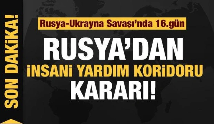 Rusya'nın Ukrayna işgali 16. gününde: ABD'den yeni yaptırımları açıklama kararı