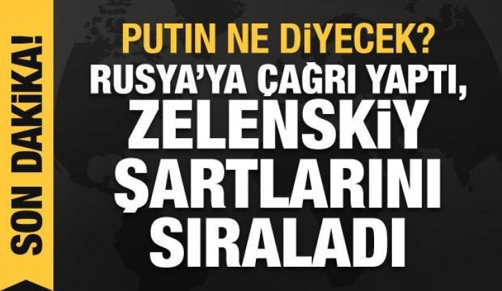 Rusya'nın Ukrayna işgali 22. gününde: Zelenskiy çağrı yapıp şartlarını sıraladı