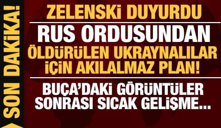 Rusya'nın Ukrayna işgali 43. gününde: Öldürülen Ukraynalılar için akılalmaz plan!