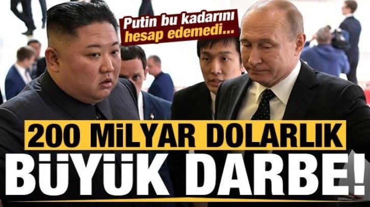 Rusya’ya 200 milyar dolarlık darbe! Putin Bu kadarını hesap edemedi...