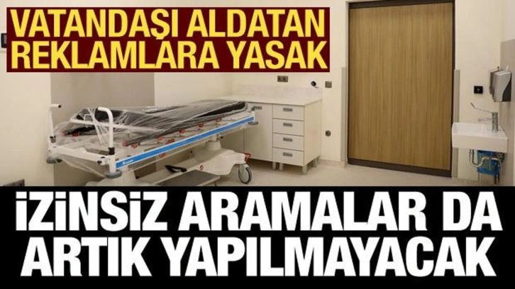 Sağlık hizmetleri tanıtım ve bilgilendirmede yeni yönetmelik: Uymayana ceza