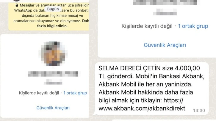 Sakın bu mesajı tıklamayın! Hesabınıza para geldi diyorlar! Dolandırıcıların yeni yöntemi ifşa oldu