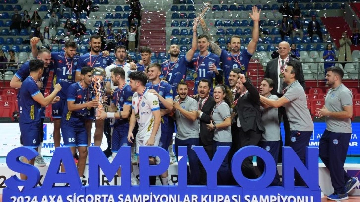 Şampiyonlar Kupası'nda şampiyon Arkas Spor!