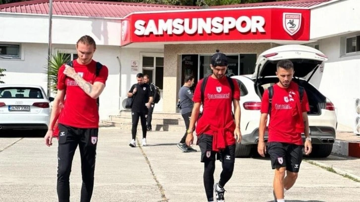 Samsunspor, Rize'ye 6 eksikle gitti