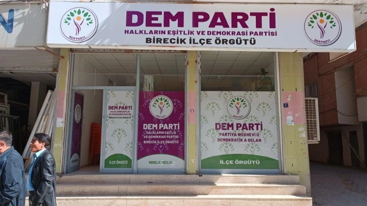 Şanlıurfa'da DEM Parti ilçe binası kurşunlandı