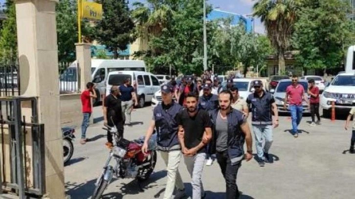 Şanlıurfa'da 36 kaçak göçmen yakalandı; 7 organizatöre gözaltı