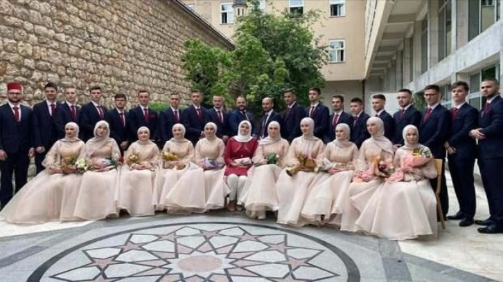 Saraybosna'daki Osmanlı mirası medrese 472'nci mezunlarını verdi