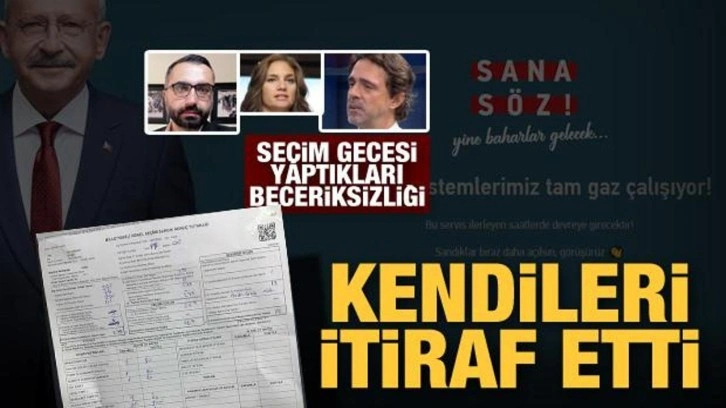 Seçim verilerini CHP sistemine yanlış rakamla aktarmışlar! Beceriksizliği itiraf ettiler