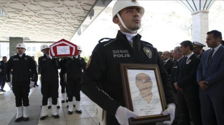 Şehit polis memuru Hızır Bekir Baybörü son yolculuğuna uğurlandı