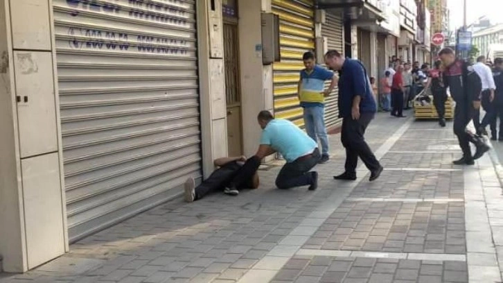 Silahlı şahıs tarafından rehin alınan kadını polis kurtardı