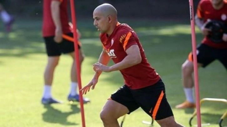 Sofiane Feghouli takımla birlikte çalıştı