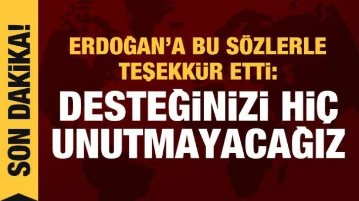 Somali Cumhurbaşkanı'ndan Türkiye'ye teşekkür: Desteğinizi hiç unutmayacağız