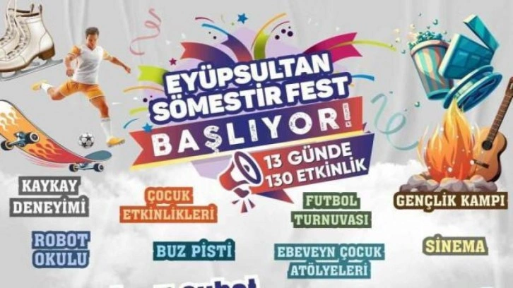 Sömestir Festivali'nde 13 günde 130 etkinlik