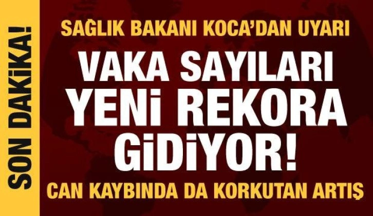 Son dakika: 26 Ocak koronavirüs tablosu açıklandı!