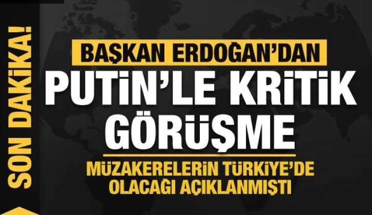 Son dakika... Başkan Erdoğan, Rusya lideri Putin ile telefonda görüştü