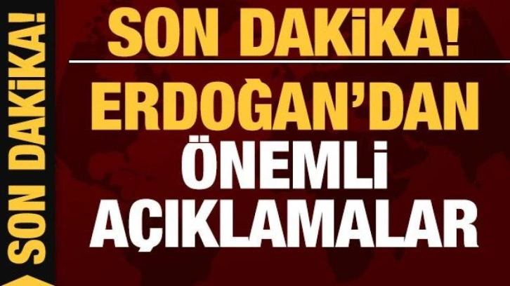 Son dakika: Başkan Erdoğan'dan Ulusal Risk Kalkanı Toplantısı sonrası önemli açıklamalar