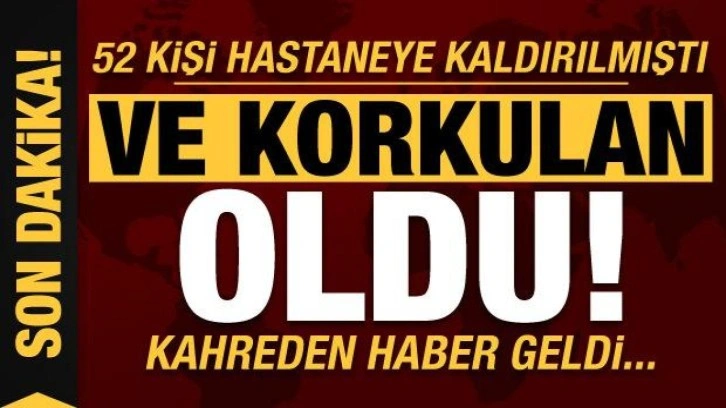 Son dakika... Bolu'da 14 kişi yoğun bakıma alınmıştı korkulan oldu: Ölüm haberi geldi!